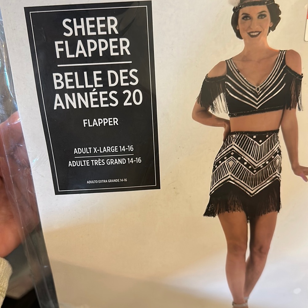 FLAPPER GIRL HALLOWEEN COSTUME